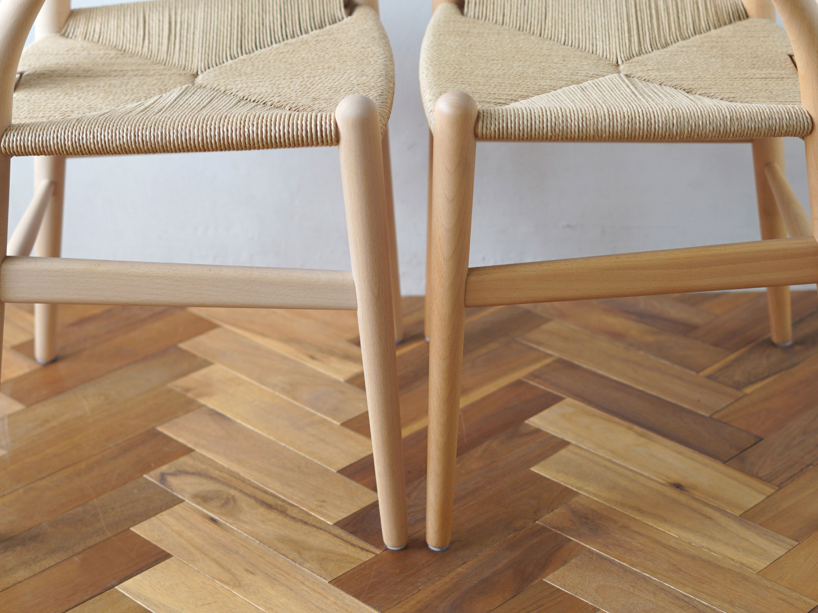 CH24（Yチェア） ビーチ/ソープフィニッシュ 座面高45cm CARL HANSEN