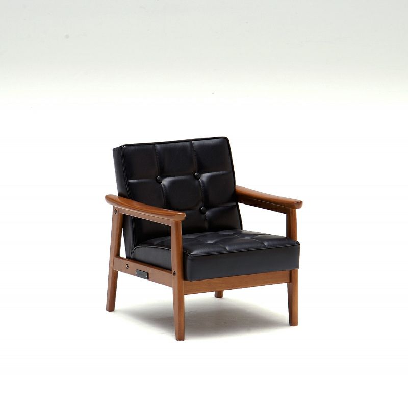 カリモク60 Kチェア 2シーター スタンダードブラック［W36143BW