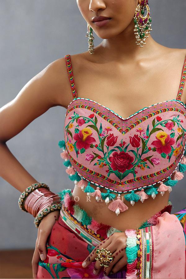 Why the Heart Shape Blouse Design is a Must-Have for Your Wardrobe