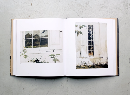 古書古本 dessin：Andrew Wyeth: Looking out, Looking in