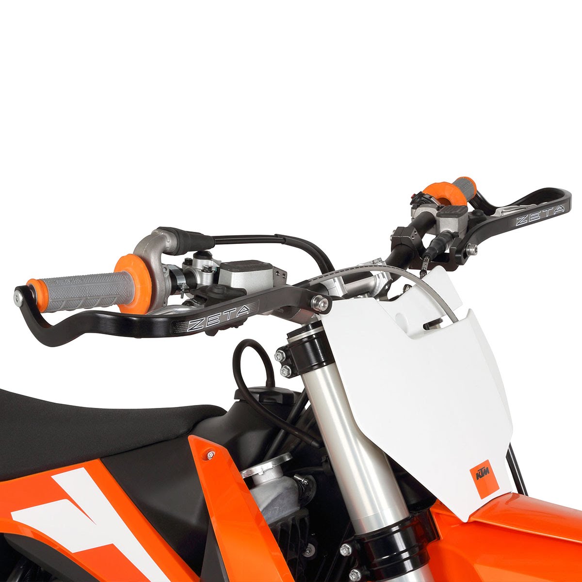 ZETA RACING アーマーハンドガード ベンド Uクランプ| Dirtbikeplus