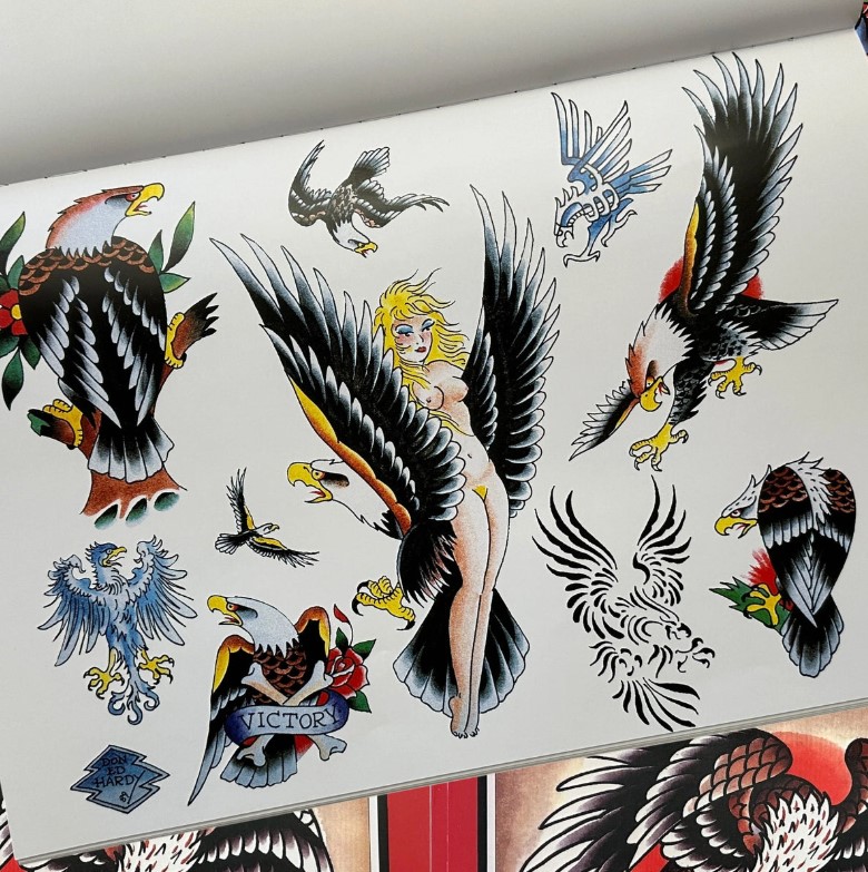 DHM TATTOO SUPPLY / Don Ed Hardy - Tattoo Flash book