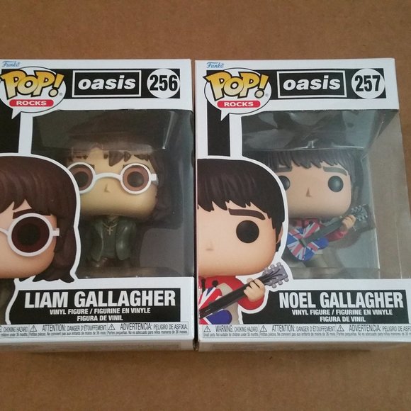 Funko | Toys | Funko Pop Rocks Oasis Liam Gallagher Noel Gallagher