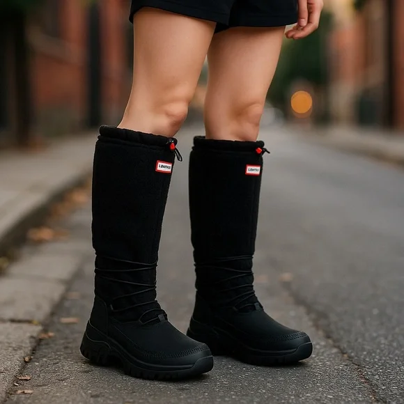 Hunter | Shoes | New Hunter Wanderer Fleece Waterproof Tall Boot