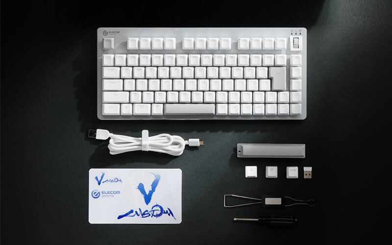 FPSの高速な指の動きにハマるキー形状・配列を実現したエレコムの