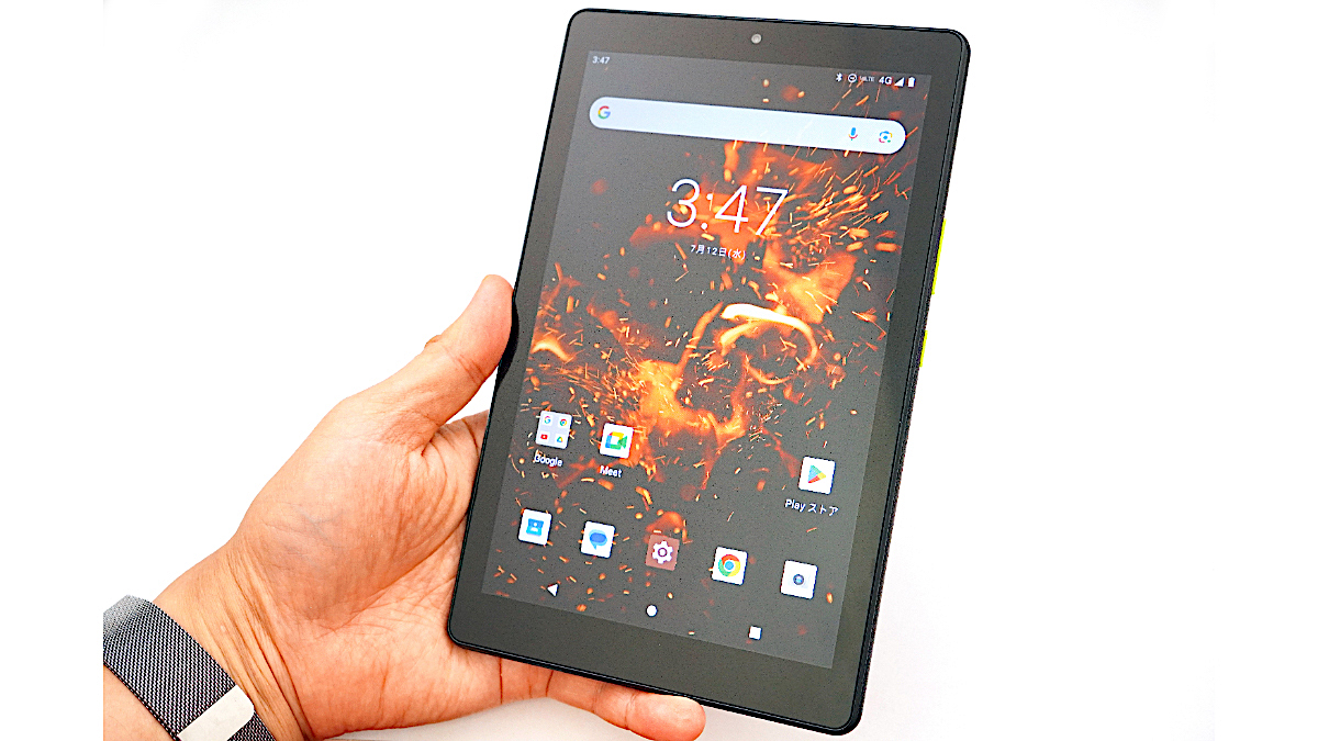 4G対応で格安2万7800円！Orbicの8インチタブレット「TAB8 4」は外出先