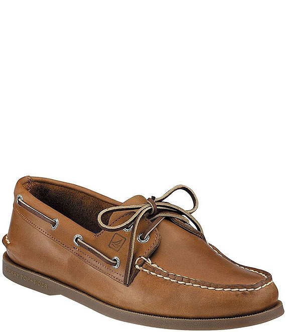 Sperry Men's Top-Sider Authentic Original 2-Eye Leather Boat Shoes