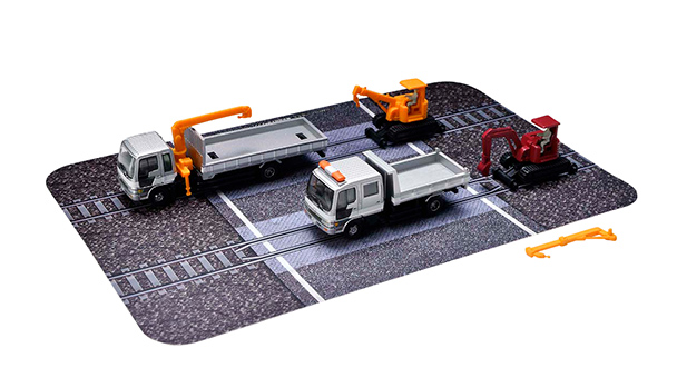 軌陸保線車両セットF｜製品をさがす｜ジオコレ