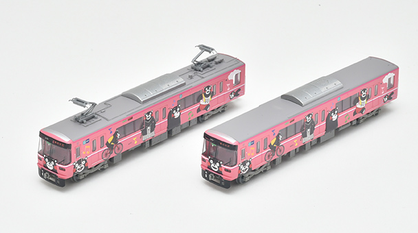 熊本電気鉄道03形(くまモンラッピング）2両セット｜製品をさがす