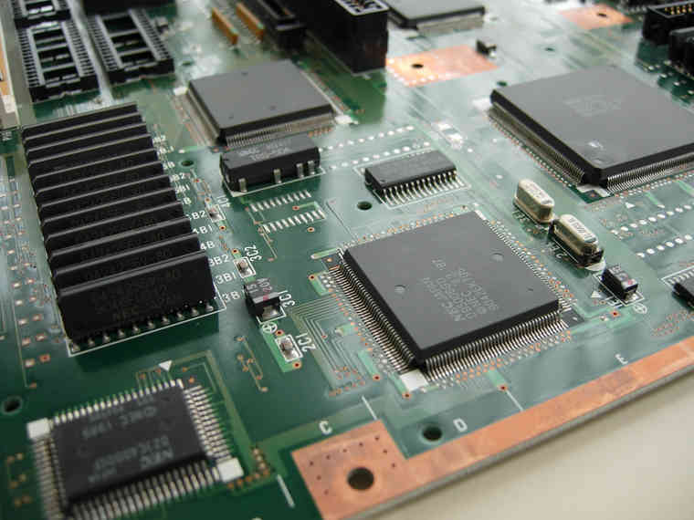 基板写真館：NEC PC-9801DX - Diary on wind