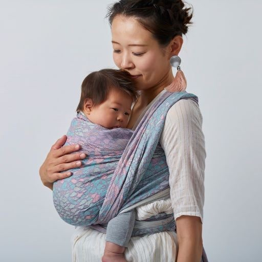 ベビーラップ 新生児から体重制限がなく抱っこやおんぶ紐に使える