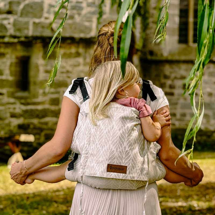 夏も涼しいリネン混の幼児用抱っこ紐｜ディディフィックストドラー