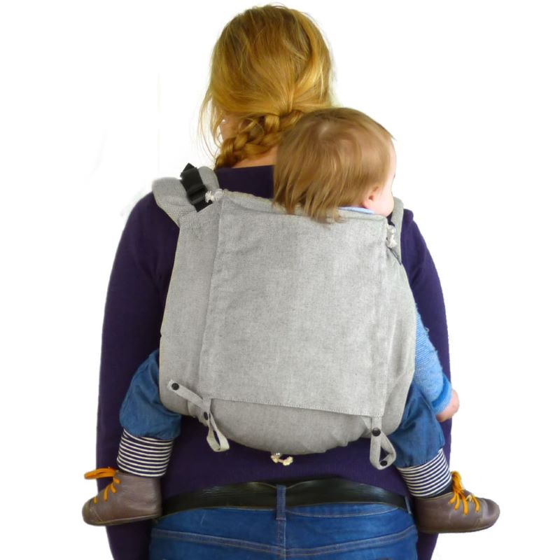 おんぶが簡単で抱っこもできるおんぶ紐｜ディディゴー シルバー