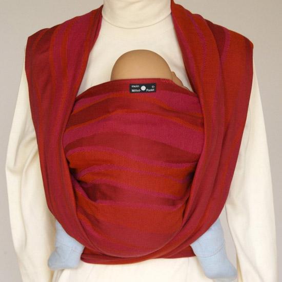 ベビーラップ 新生児から体重制限がなく抱っこやおんぶに使える