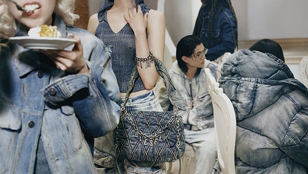 Diesel Charm-D Bags: denim shouder bags, small handbags