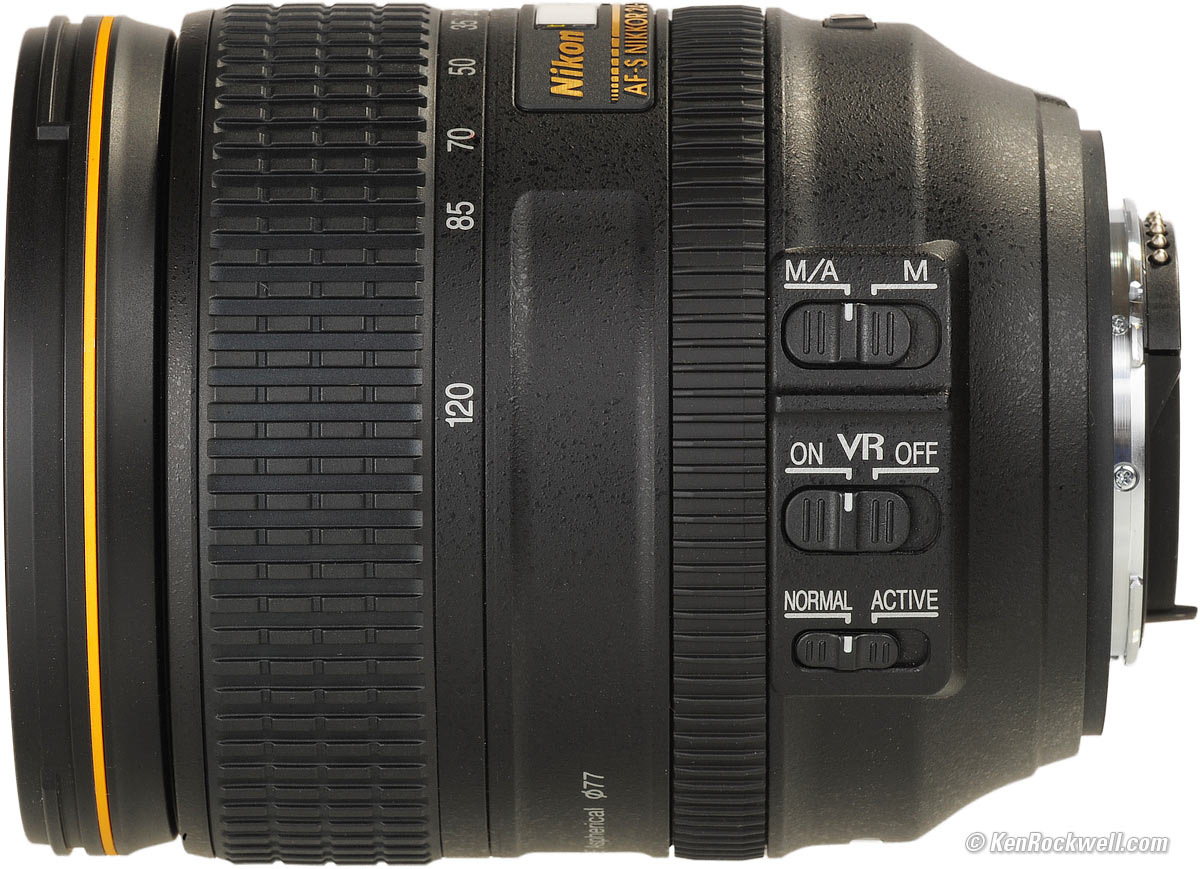 Nikon AF-S 24-120mm F/4G ED VR Nano