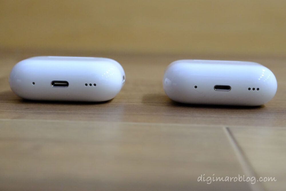 比較レビュー】最新AirPods Pro第2世代 USB-CとLightningモデルの違い