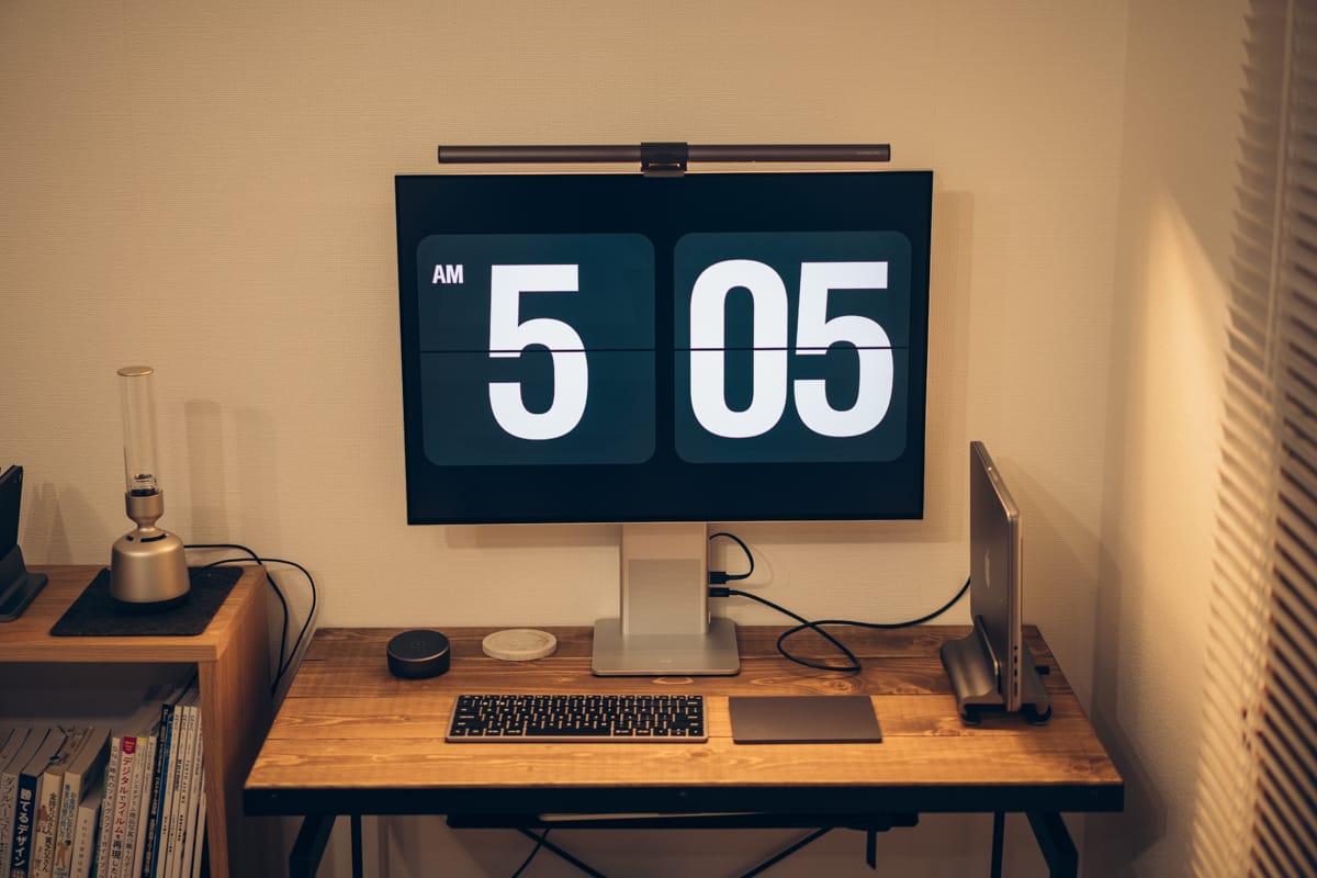 BenQ ScreenBar Haloレビュー！ケーブル嫌いにおすすめのデスクライト