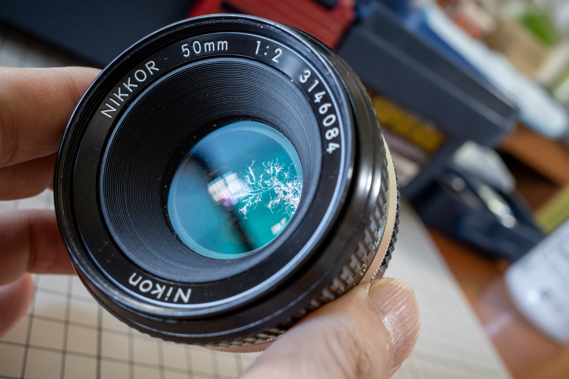 Nikon NIKKOR 50mm F2 ◇メンテナンス編◇ | デジタル試しうち