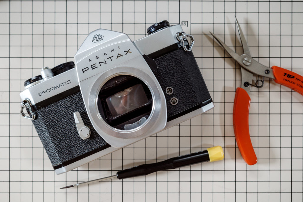 PENTAX SPOTMATIC ◇ 修理・メンテナンス編 Part.1 ◇ | デジタル試しうち