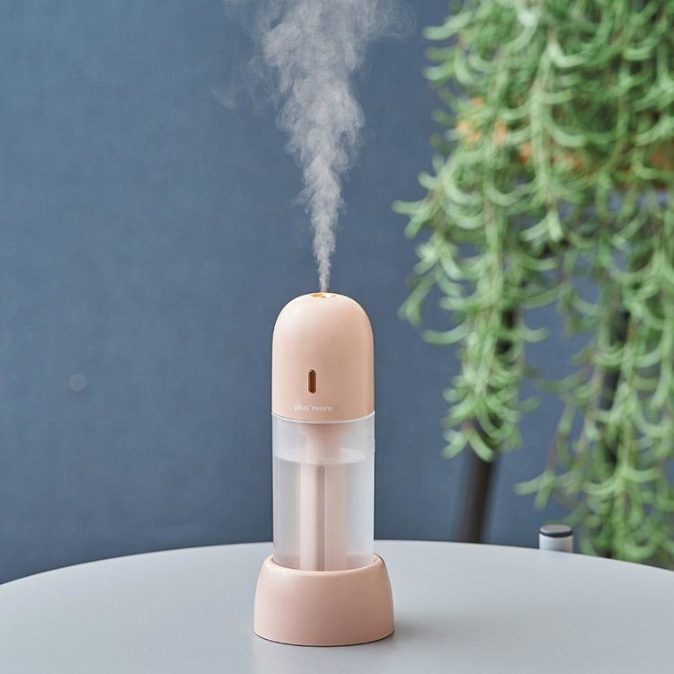 PBAHF006 plusmore(プラスモア) 充電式3WAYポータブル加湿器スタンド付