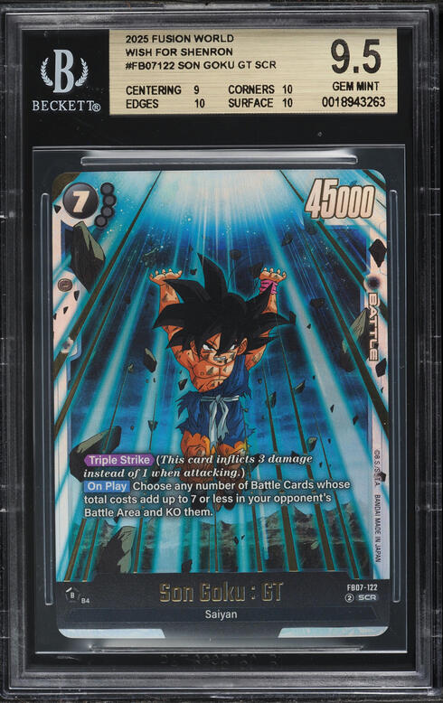 2025 Dragon Ball Super Fusion World Wish For Shenron Son Goku GT