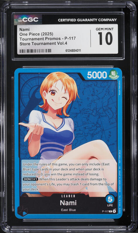 2024 One Piece Japanese Emperors In The New World Alt Art Nami