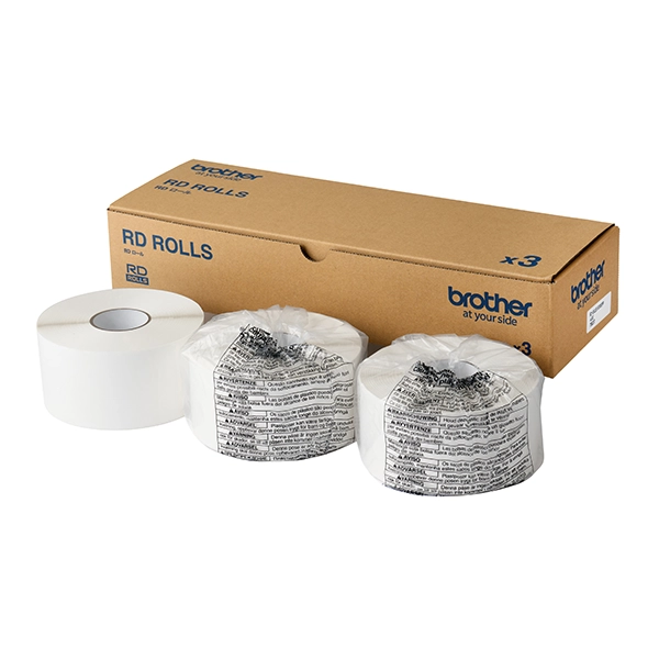 RD-U13J6(プレカット紙ラベル：ラベルプリンター消耗品・オプション