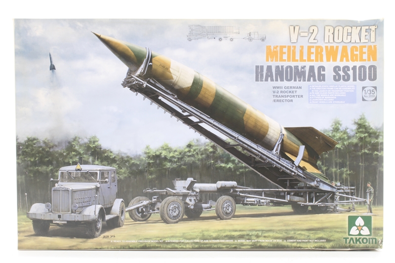 Takom 2030TAK V-2 Rocket Meillerwagen Hanomag SS100 WWII - Hattons