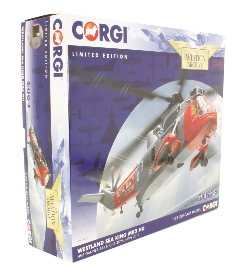 Corgi H-53 Sea Stallion 1/72 アポロの回収シーン Westland Sea King