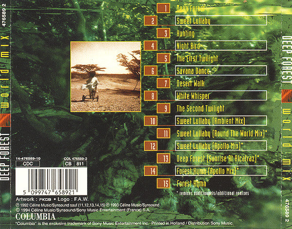 Buy Deep Forest : World Mix (CD, Album) Online for a great price