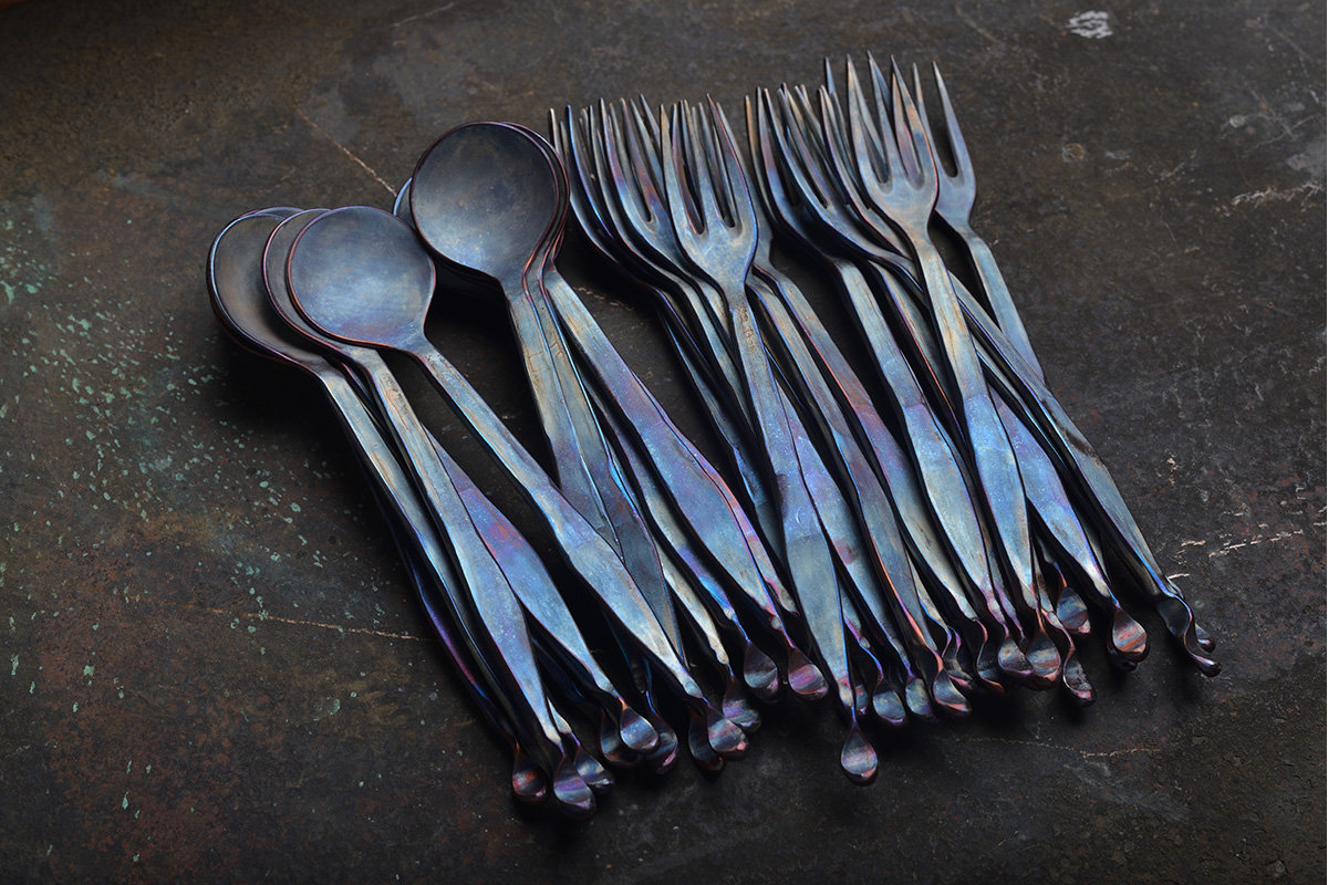 6点セット】永島義教さん｜カトラリー｜フォーク｜ナイフ｜スプーン 6