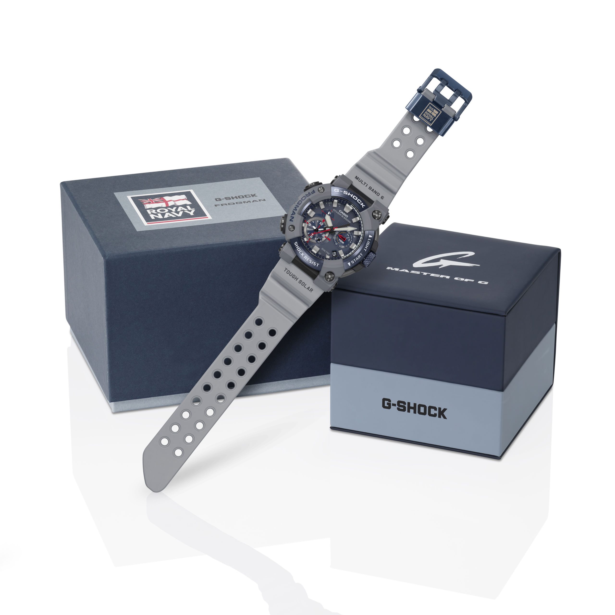 Casio releases limited-edition Royal Navy x G-SHOCK Frogman