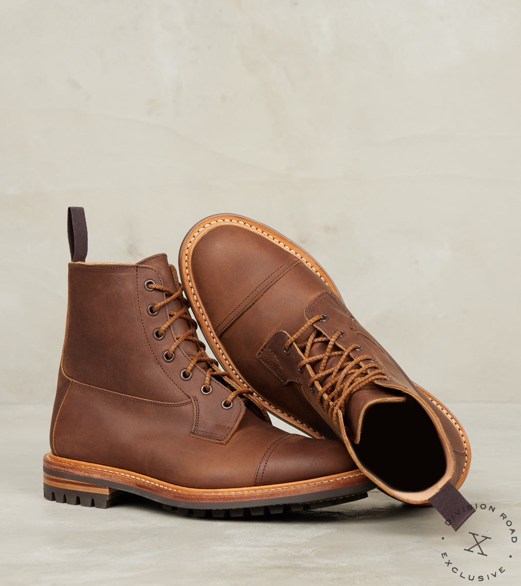 Tricker's x DR Allan Boot - 2298 - Commando - Horween Whiskey