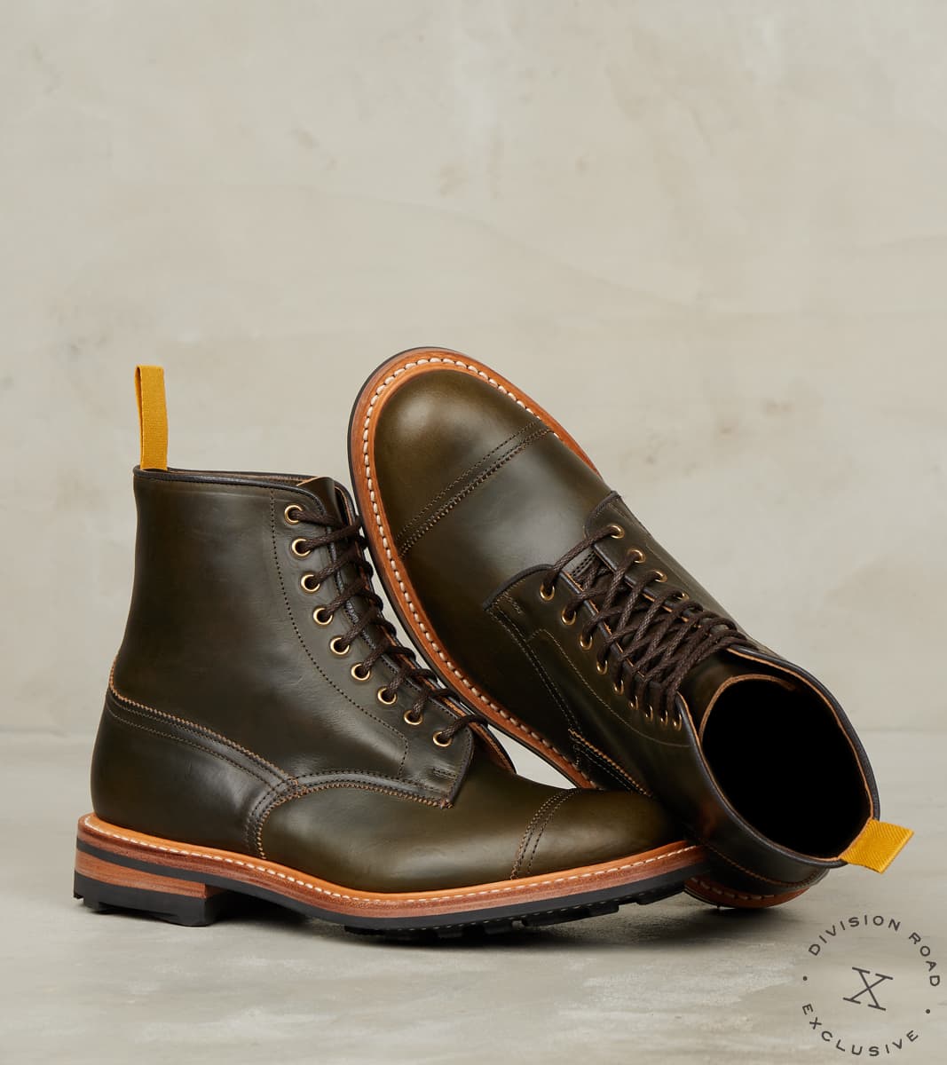 Tricker's x DR Churchill Boot - 4497 - Ridgeway - Horween Dark