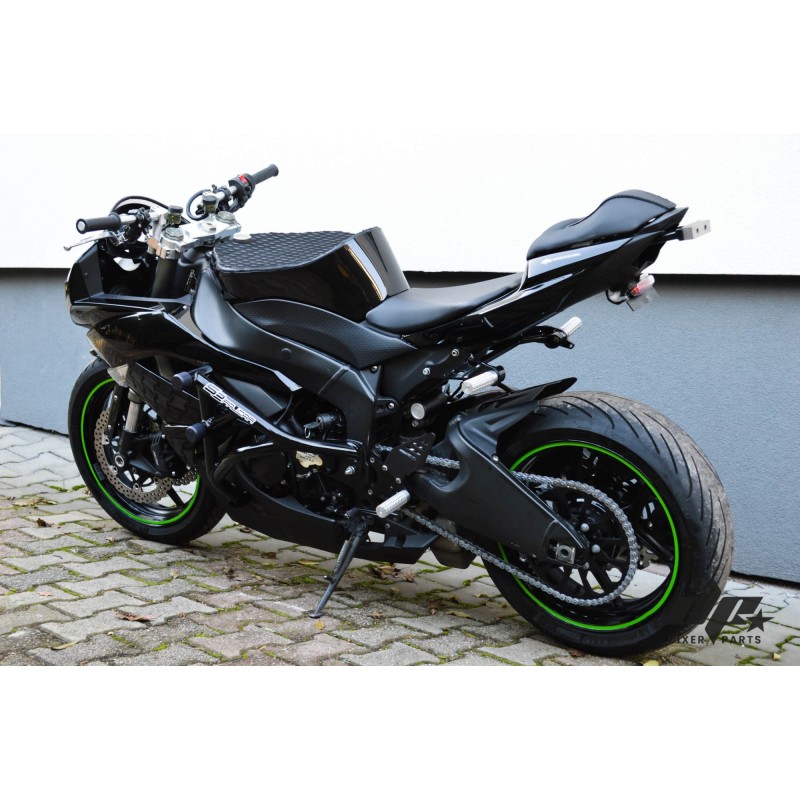 Steel Scrape Bar 12 O'clock Kawasaki ZX6R 636 (2009-2018) Stunt