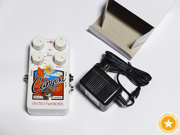 ルーパーとしても使える！Electro Harmonixの多彩なディレイ『Canyon