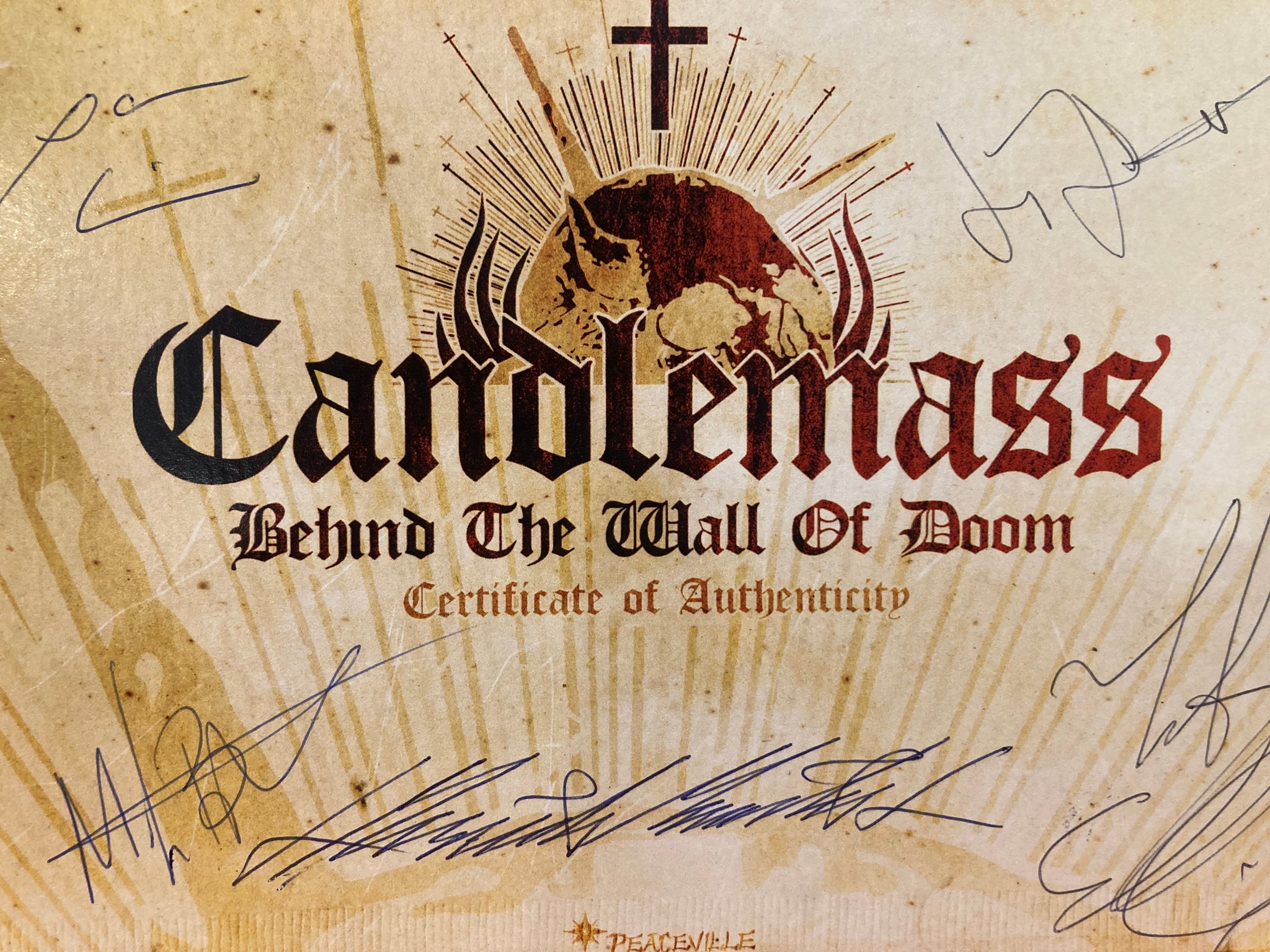 CANDLEMASS - BEHIND THE WALL OF DOOM - 3XCD + 2X DVD ART BOOK