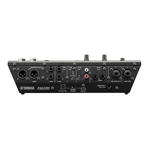 ライブストリーミングミキサーボイスチェンジャー内蔵 AG08 B | DJ機材