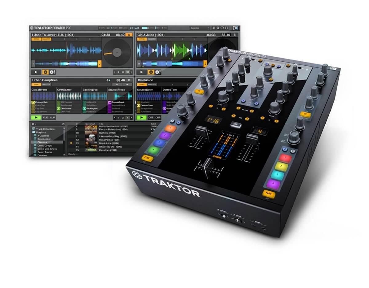 Native Instruments Traktor Kontrol Z2 Mixer Quick Review