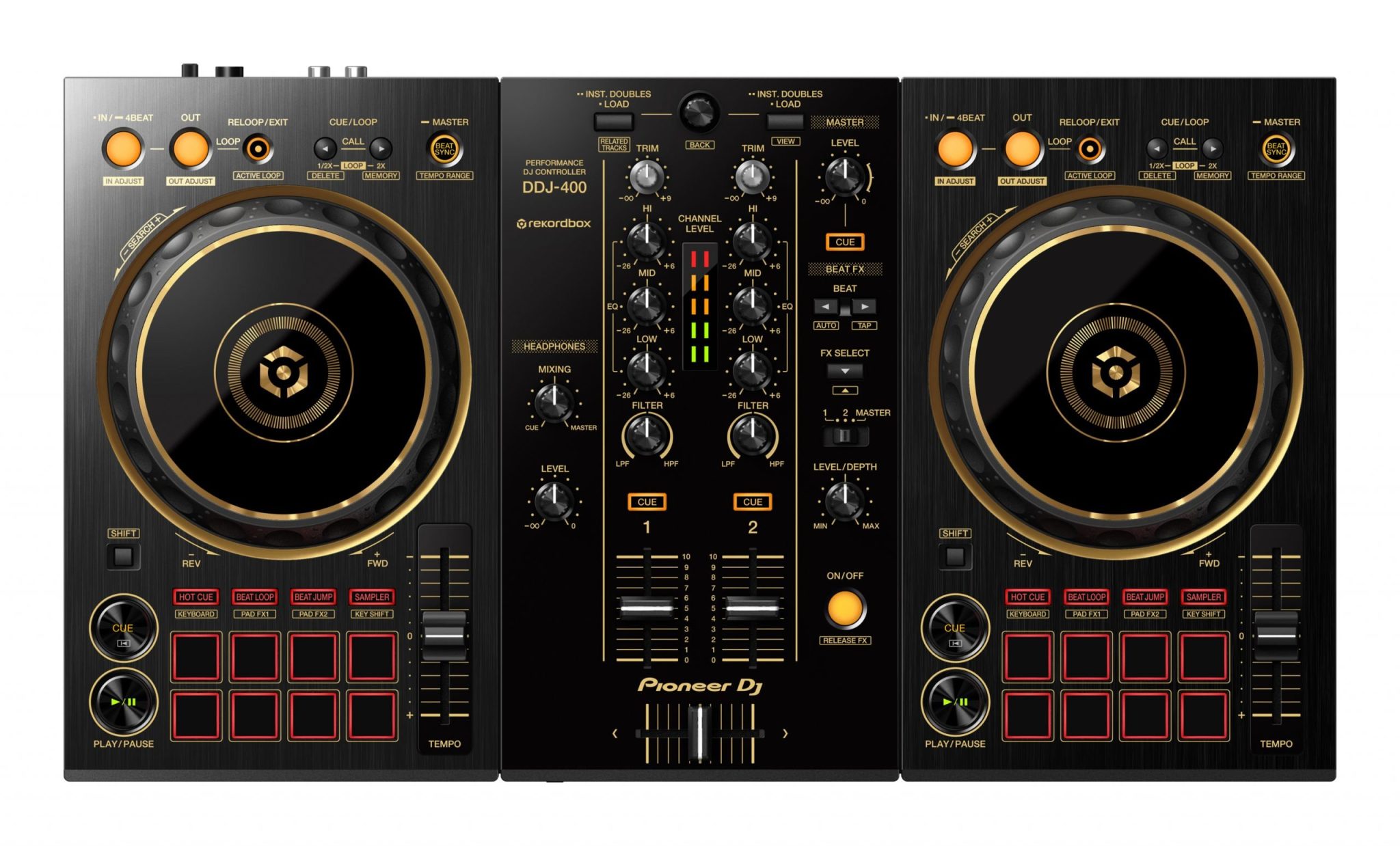 Limited edition respray for the Pioneer DJ DDJ-400 and DDJ-SB3