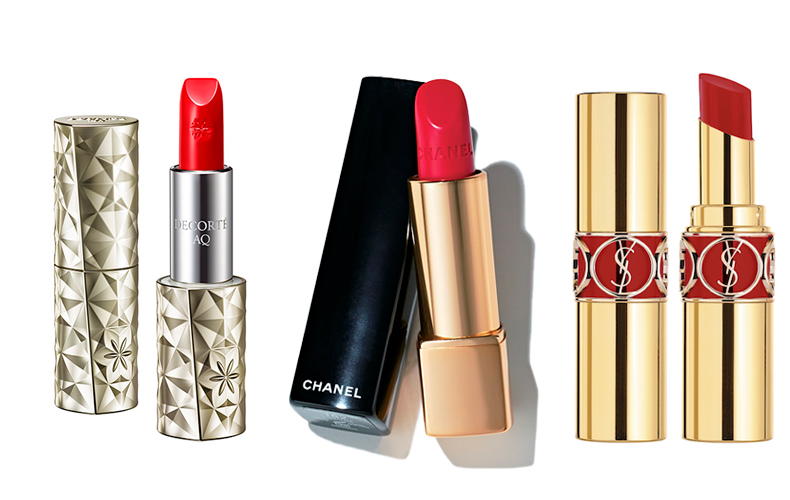 人気ブランドのリップスティック｜シャネルやイヴ・サンローランなど