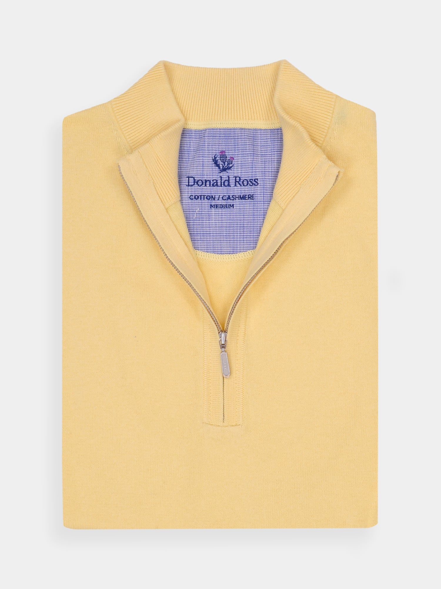 Men's 1/2 Zip Sweater Vest - Sport Fit -