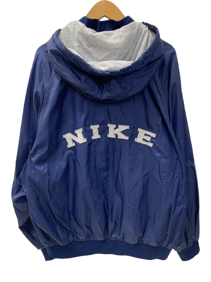 ナイキ NIKE 90s ナイロンジャケット F7-LIB ジャケット ネイビー XL