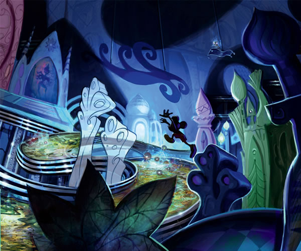 エピックミッキーの美しいアートワークが収録された「The Art of Epic