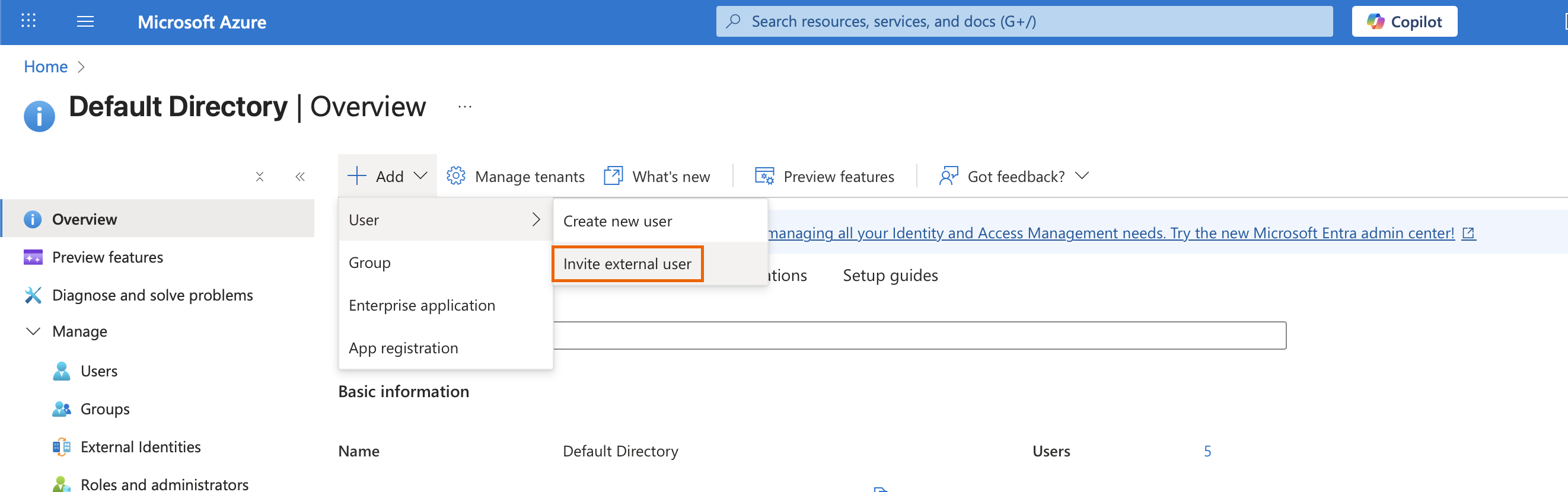 Add guest users - Sophos Central Admin