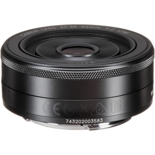 Dodd Camera - CANON EF-M 22mm f/2 STM - Black