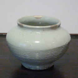 商品詳細 白磁壺(銀継) | 李朝古民具・和食器販売 土木土木