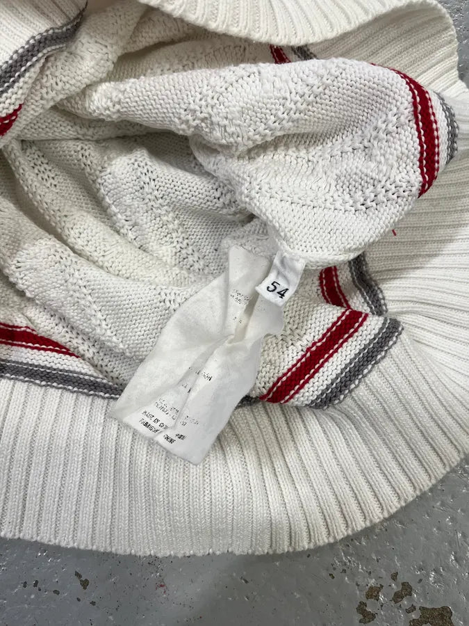 2000s Prada Luna Rossa White Knit Wool Sweater – Dolce Vita Hub