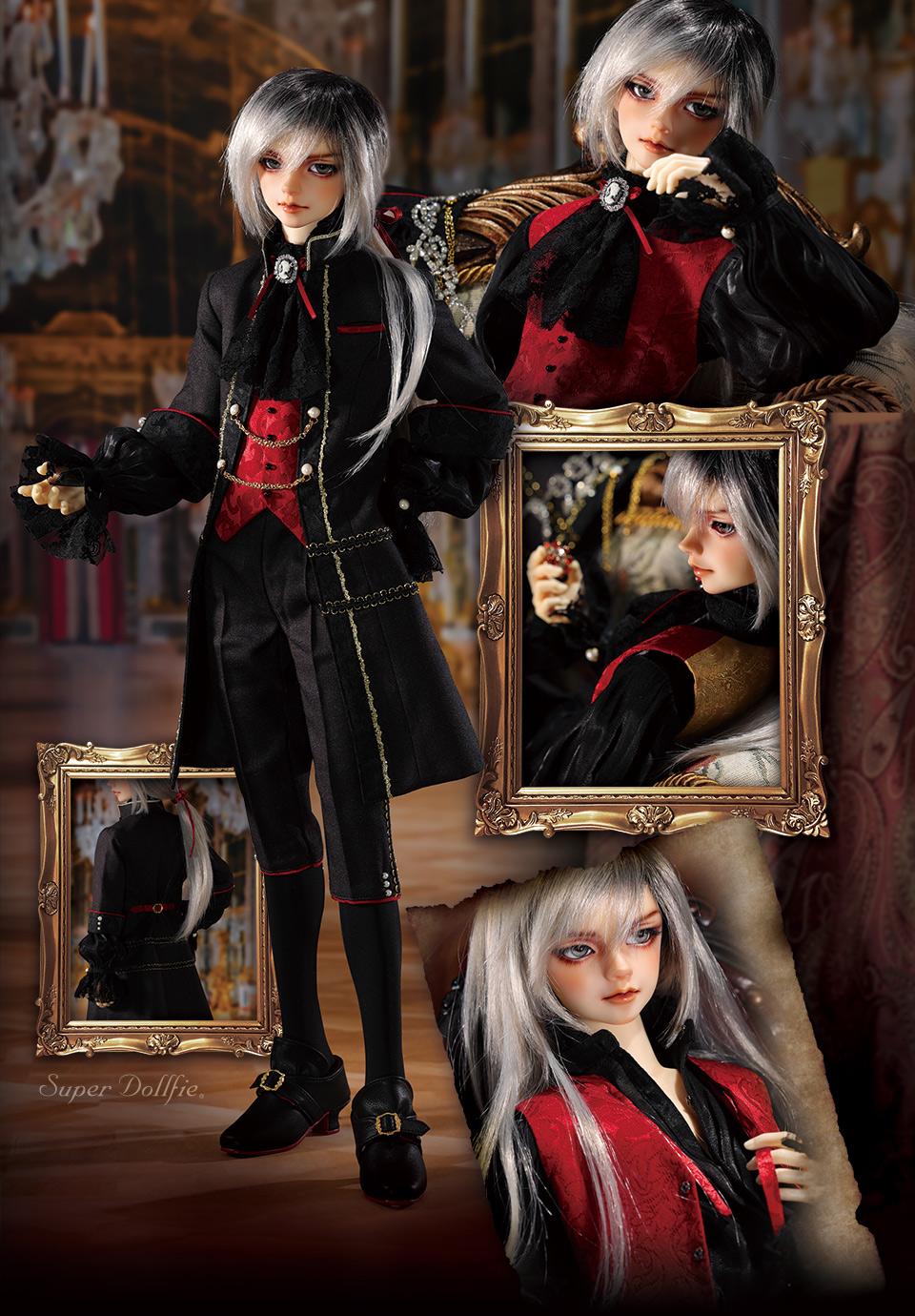 SD17B バロン レイズナー 漆黒の貴公子 ドレスセット ／ キャプテン